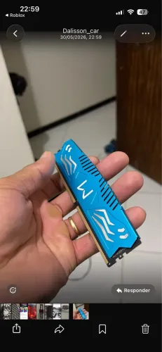 Memoria Gamer Warrior DDR4 8GB
