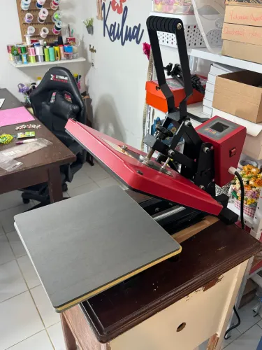 Prensa térmica sublimação DTF