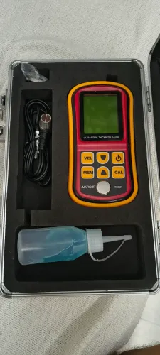 Medidor de Espessura Ultrassônico AKROM KR220 Profissional - Completo na Maleta