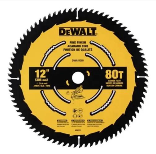 Disco De Serra Widea Para Madeira 12 80 Dentes Dwa11280