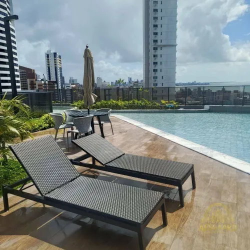 Apartamento com 2 dormitórios para alugar, 47 m² por R$ 4.100/mês - Tambaú - João Pessoa/P
