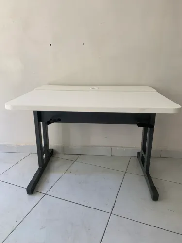 Mesa ergonômica ajustável home office 