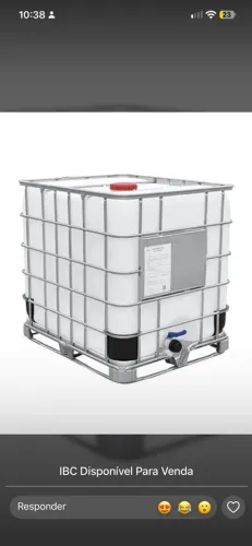 Reservatório IBC 1000L