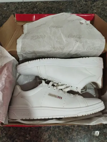 Tênis Coca Cola All White