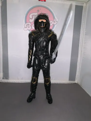 Boneco Ronin c/ espada titan hero 30 cm usado ótimo estado