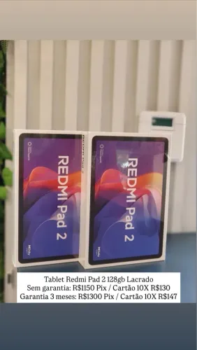 Tablet Redmi Pad 2 128gb Lacrado 