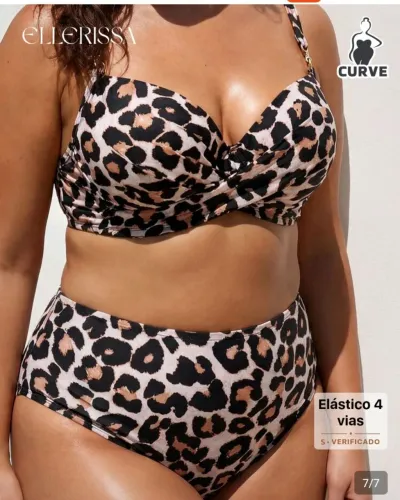 Biquíni plus size da shein novo