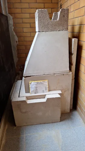 Churrasqueira de concreto Mini Baby para montar