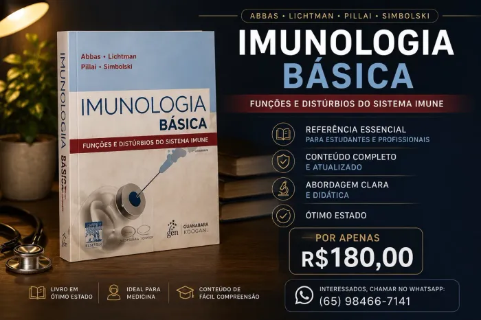 ? LIVRO DE IMUNOLOGIA BÁSICA À VENDA