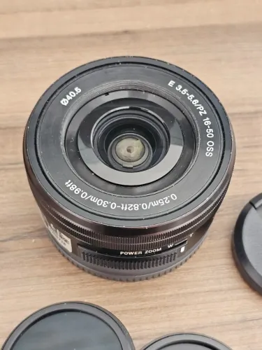 Lente Sony 16-50mm F/3.5-5.6 Oss E Mount Pz para ZV-E10 Lente Sony 16-50mm F/3.5-5.6 Oss