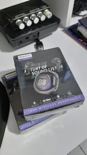 (Novo Preto)Fone De Ouvido Bluetooth Tws 5.3(Promoção)