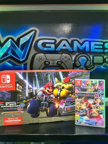 Nitendo switch V2 + Mario kart