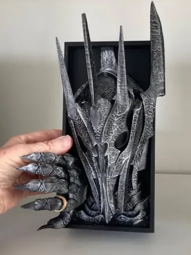 Nicho de Livros Sauron Senhor dos Anéis Lotr