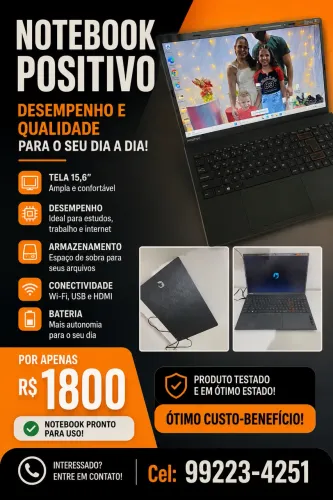 Notebook Positivo