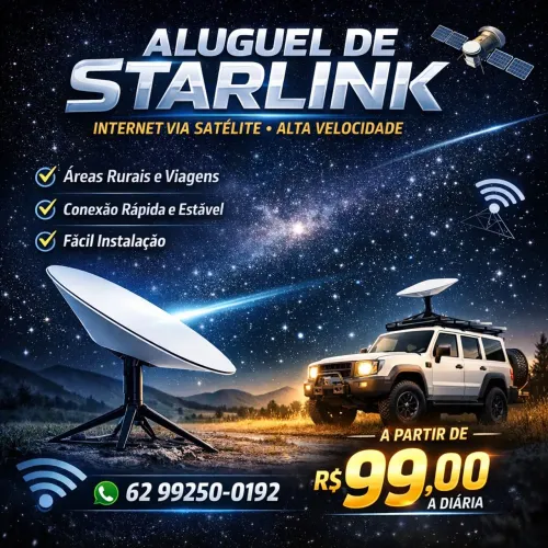 Aluguel de Starlink Ilimitada