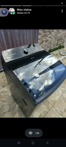 máquina de lavar roupa Brastemp linha preta 12