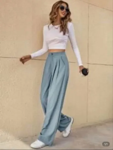 Calça estilo alfaiataria tamanho M 