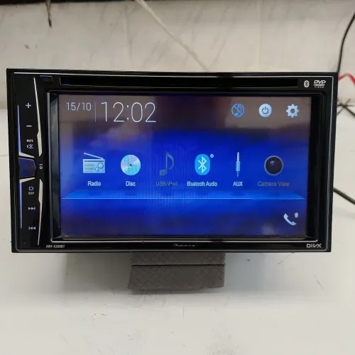Multimídia Pioneer bluetooth USB saída sub cd dvd