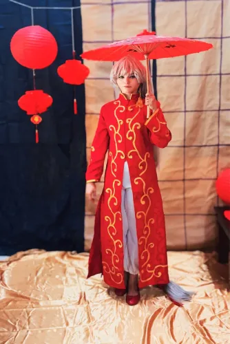Traje chinês cosplay Yue cardcaptor Sakura