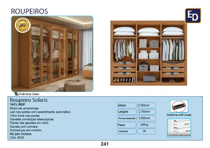 Roupeiro Solaris