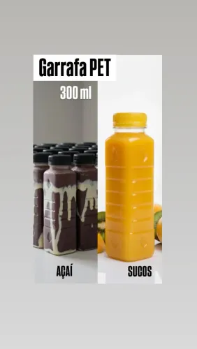 Kit 40 Garrafas Pet 300ml Sucos Vitaminas Lj. Física em Fortaleza.-CE 
