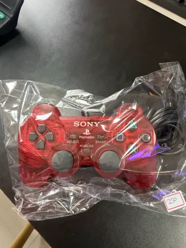 Controle original PlayStation 2 vermelho