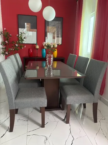 Mesa de jantar 6 cadeiras
