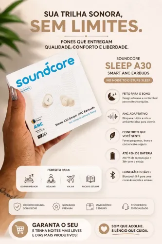 Fone de ouvido soundcore sleep