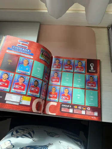 Álbum da copa do mundo capa dura prata 2022