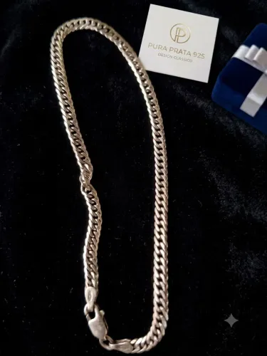 Corrente de pulso plata 925