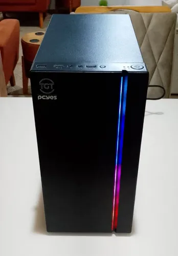 Gabinete Pc com fonte 250w real bivolt automática PFC ativo