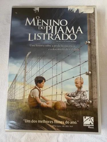 Dvd o menino do pijama listrado lacrado