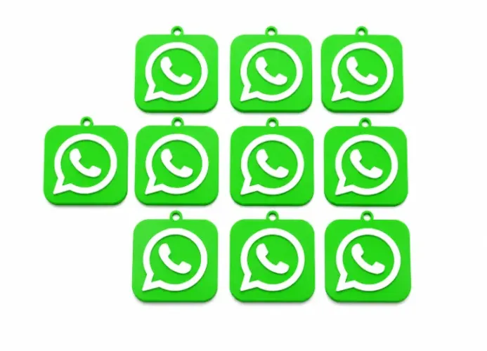 Chaveiro NFC para WhatsApp - Pronto para Uso