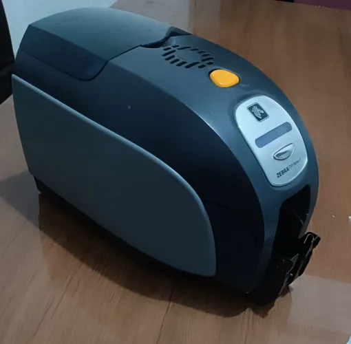 Impressora zebra cartão em PVC