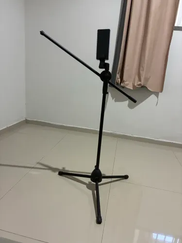Pedestal de celular e microfone ,