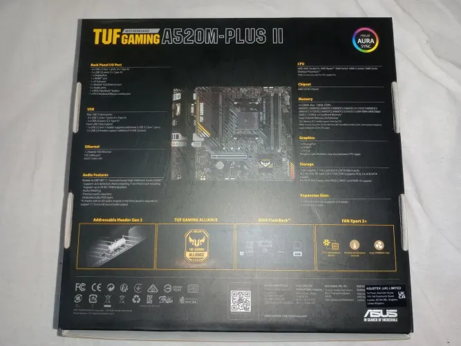 Placa mãe Asus TUF A520m PLUS II