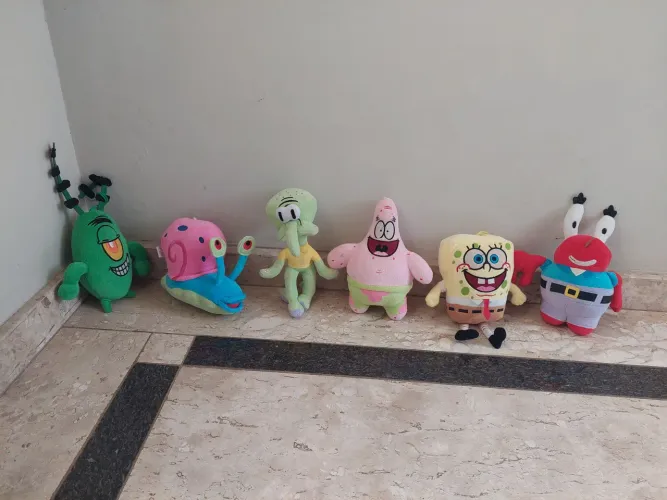 Pelúcias Bob Esponja 