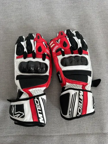 Luva para motocicletas c fibra carbono