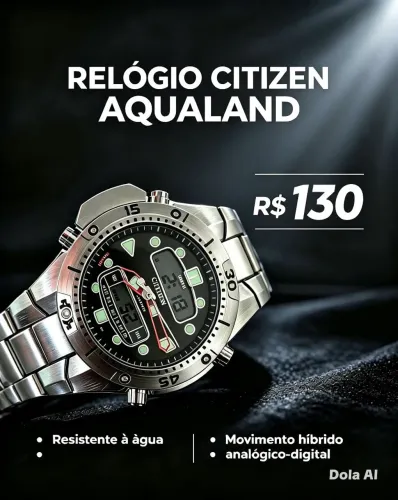 Relógio CITIZEN AQUALAND 