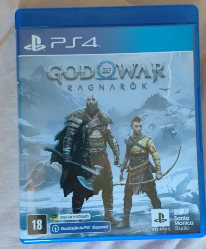 jogo PS4 God Of War Ragnarok (original) seminovo 