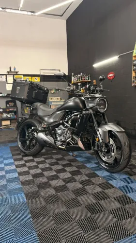 ZONTES S350 2025 - PRETA FOSCA - ÚNICO DONO