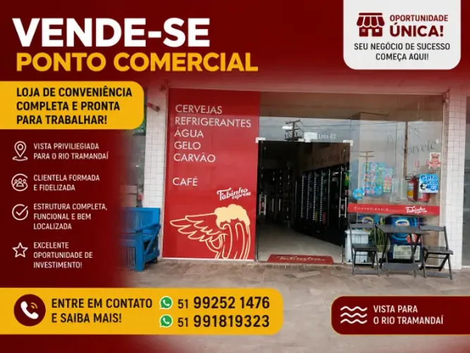 vende se loja conveniencia