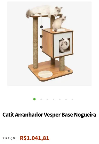 Arranhador Vésper base, toca gatos