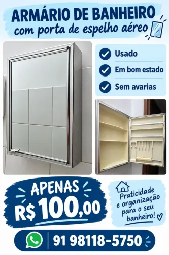 Armário de banheiro