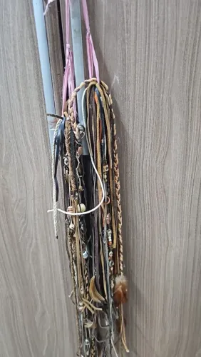 Dread para cabelo feminino.
