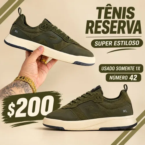 Tênis  casual reserva masculino 42
