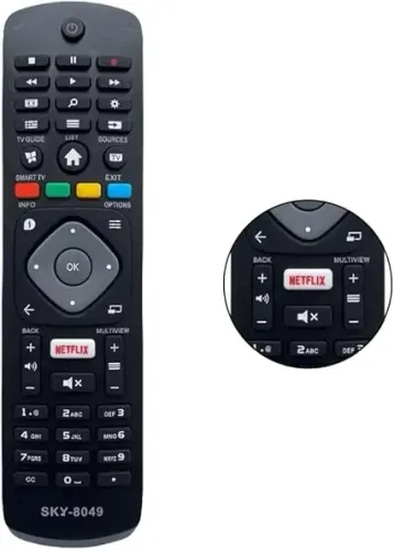 Controle Remoto Para TV Philips Smart 43PFG5102/78 50PUG6102/78