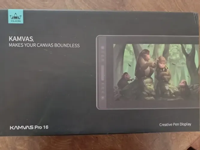 Mesa digitalizadora Huion Kamvas Pro 16 + Suporte - Excelente Estado