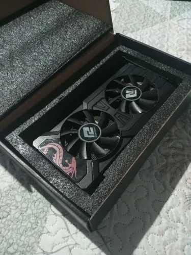 Radeon RX 570 4GB PowerColor Red Dragon (GDDR5) - Na Caixa