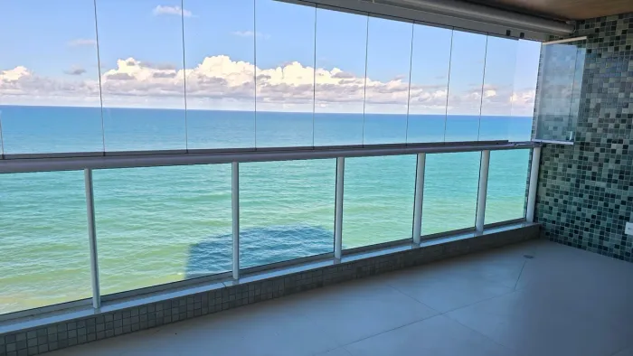 Exclusividade Beira-Mar: Riviera Del Mare/ 257 m²/ 3 suítes( 1 Master Sr. e Sra.)nascente